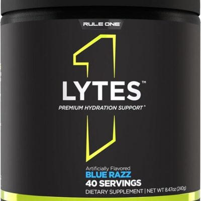 Rule One Proteins, Lytes, Blue Razz, 8.47 oz (240 g)