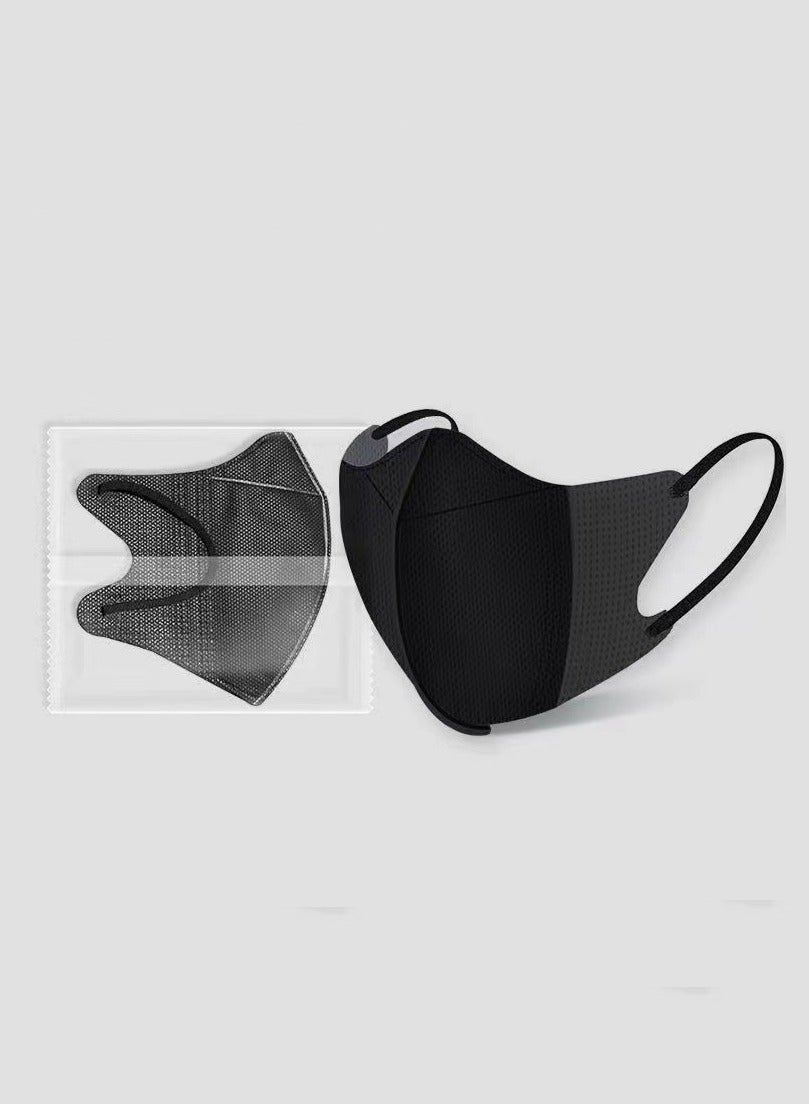Pack of 20 Disposable 3D Adult Masks 3-Layer Filter Protective Breathable Comfort Mask Ideal for Daily Use - Image 4