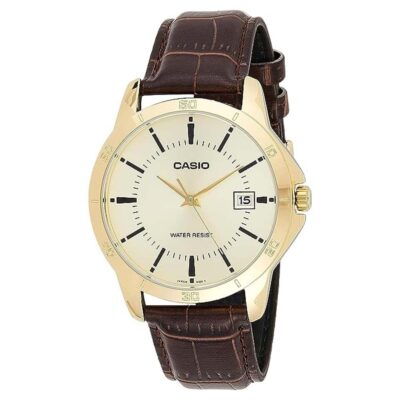 Casio MTP-V004GL-9AUDF Men Analog Watch Brown