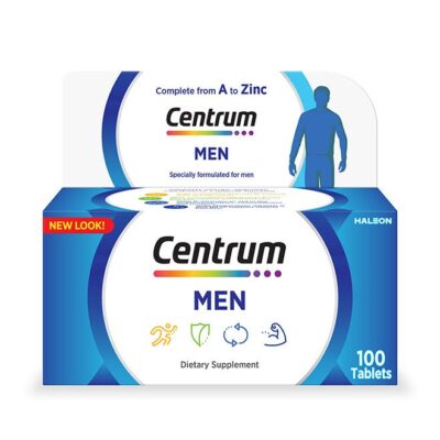 Centrum Men Specially Formulated Multivitamin for Men, 100 Tablets