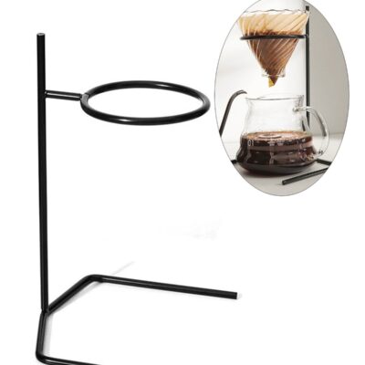 Pour Over Coffee Dripper Stand Coffee Filter Stand Holder Coffee Pour Stand, Black