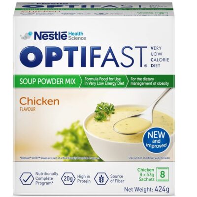 Nestle Optifast Very Low Calorie Diet Soup Chicken Flavor, 424 gm