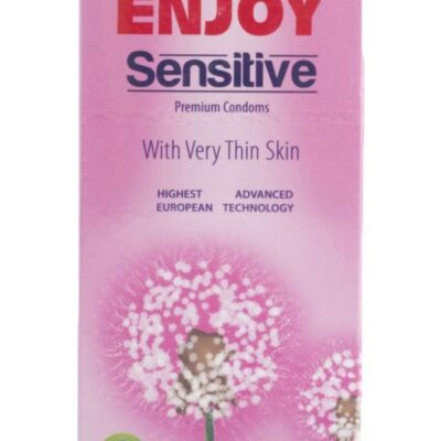 Sensitive Premium Condoms – 12 Pcs, Ultra Thin Latex For Maximum Sensation And Comfort