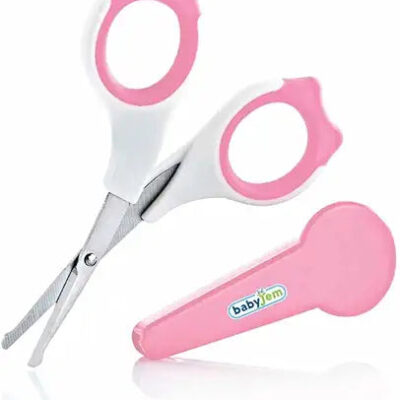 Babyjem - Baby Nail Scissors Set Pink 0 Months+