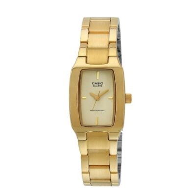 Casio LTP-1165N-9CRDF Enticer Analog Gold Dial Womens Watch