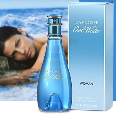 Davidoff Cool Water – Eau de Toilette (EDT) Spray 100ml for Women – Fresh & Feminine Fragrance