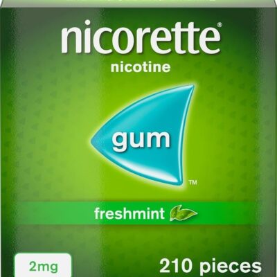 Nicorette Freshmint 2Mg Gum 210 Pieces