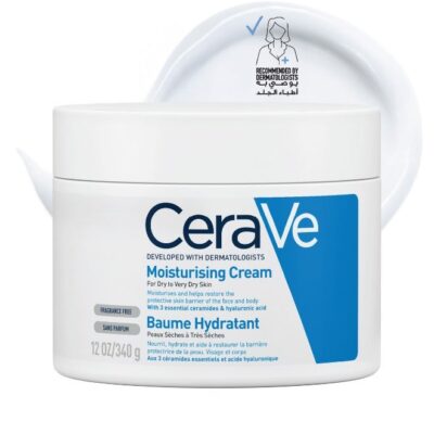 Moisturizing Cream For Dry Skin With Hyaluronic Acid - 340grams
