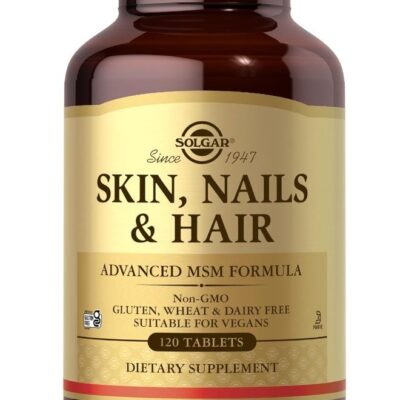 Skin, Nails and Hair Advanced MSM Formula 120 Tablets