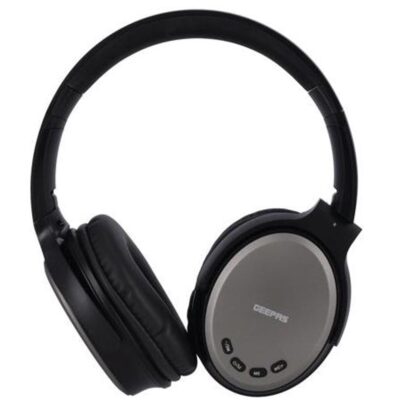 Geepas GHP14011 Bluetooth Over Ear Headphone Black