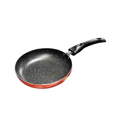 Rk Non Stick Frypan,Granite Coating Pan,Suitable For Pancake, Omellete,Pfoa Free,Red,14Cm,RKF014