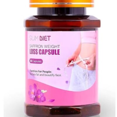 Slim Diet Saffron Weight Loss Capsules (60 Capsules) – Natural Fat Burner for a Slim & Toned Body