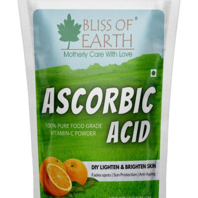 Bliss of Earth Ascorbic Acid Powder, Pure Food Grade Vitamin C Rich Powder, 113g