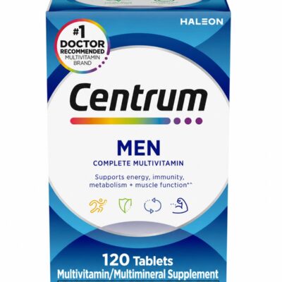 120-Tablet Men Multivitamin And Multimineral Supplement