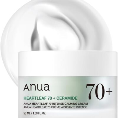 ANUA Heartleaf 70 Intense Calming Cream 50ml – Soothing Moisturizer for Sensitive Skin