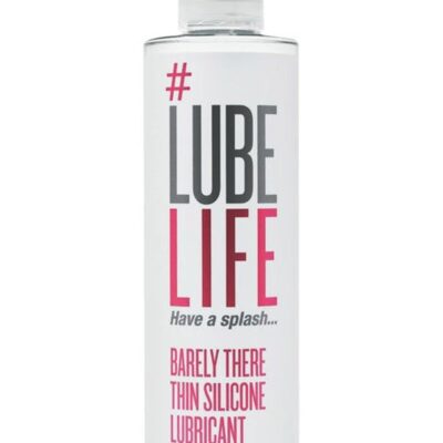 Barely There Thin Silicone-Based Lubricant, Long Lasting, Water Resistant, Personal Lubricant for Men, Women and Couples, 8 Oz