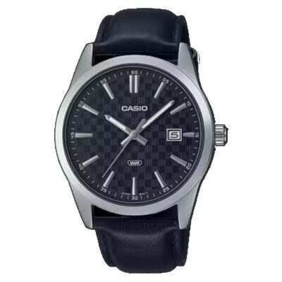 Casio MTP-VD03L-1AUDF Men Analog Watch Black