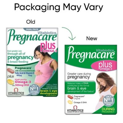 Pregnacare Plus Omega3 56 Tablets Packaging May Vary