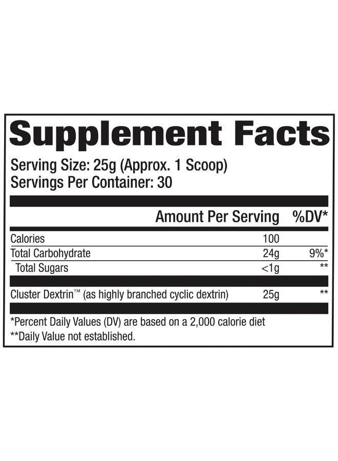 GAT, Sport, Essentials, Cyclic Dextrin, Unflavored, 1.65 lbs (750 g) - Image 6