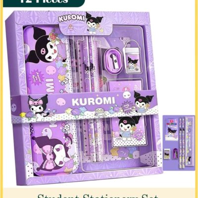 Student Sstationery Set, School Supplies Ggift Box Set, Suitable for Primary School Students, Including Pencils, Erasers, Pencil Sharpeners, Back to School Sseason Birthday Gifts
