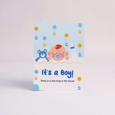 It's Boy Greeting Card