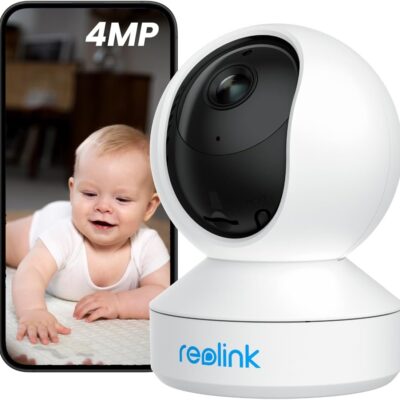 REOLINK E1 Pro 4MP 360 Pan Tilt Indoor Camera for Baby Monitor, 2K UHD