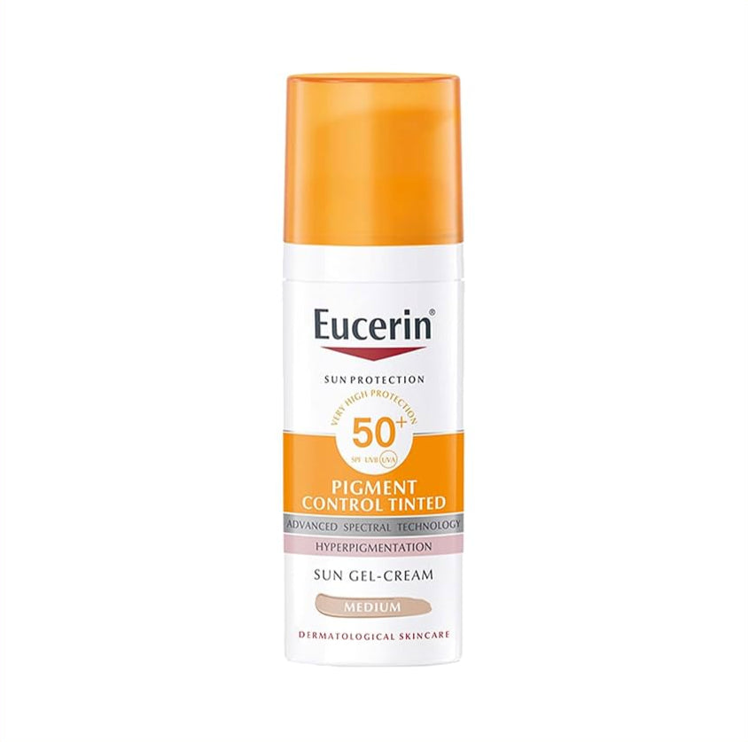 Eucerin Pigment Control Sun Fluid SPF 50+ – 50ml | Crème Sun Formula with Thiamidol, Prevents & Reduces Dark Spots, High UVA/UVB Protection, For All Skin Types