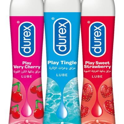 Lube Multi Pack Play Tingle With Cheeky Cherry And Sweet Strawberry Gel 50 ml