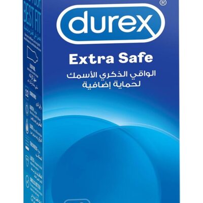 12-Piece Latex Extra Safe Condoms