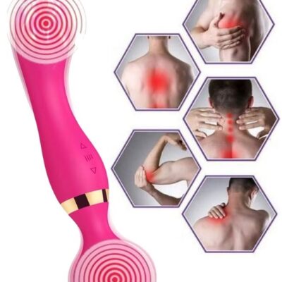 Handheld Electric Sports Recovery Physiotherapy Device for Back, Neck, Shoulders & Legs