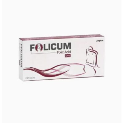 Folicum 5mg Folic Acid Tablets