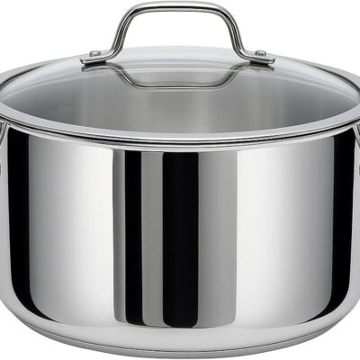 Prestige Infinity Tri Ply Stainless Steel 26cm Casserole With Lid - Induction Compatible