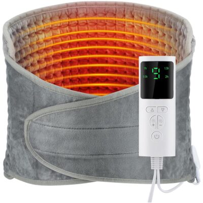 Electric Waist Heating Belt With LCD Controller Heating Pad Electric For Period Pain Relief Back Pain And Cramps Relief