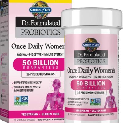 Dr. Formulated Probiotics For Women, 50 Billion CFU, 30 Vegetarian Capsules