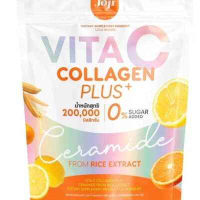 Joji Collagen Plus with Vitamin C & Ceramide – Skin Nourishing Drink Supplement – 10 Sticks (200,000 mg)