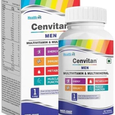 Men Multivitamins & Multiminerals 60 Tablets – Energy, Immunity & Daily Health Support for Men