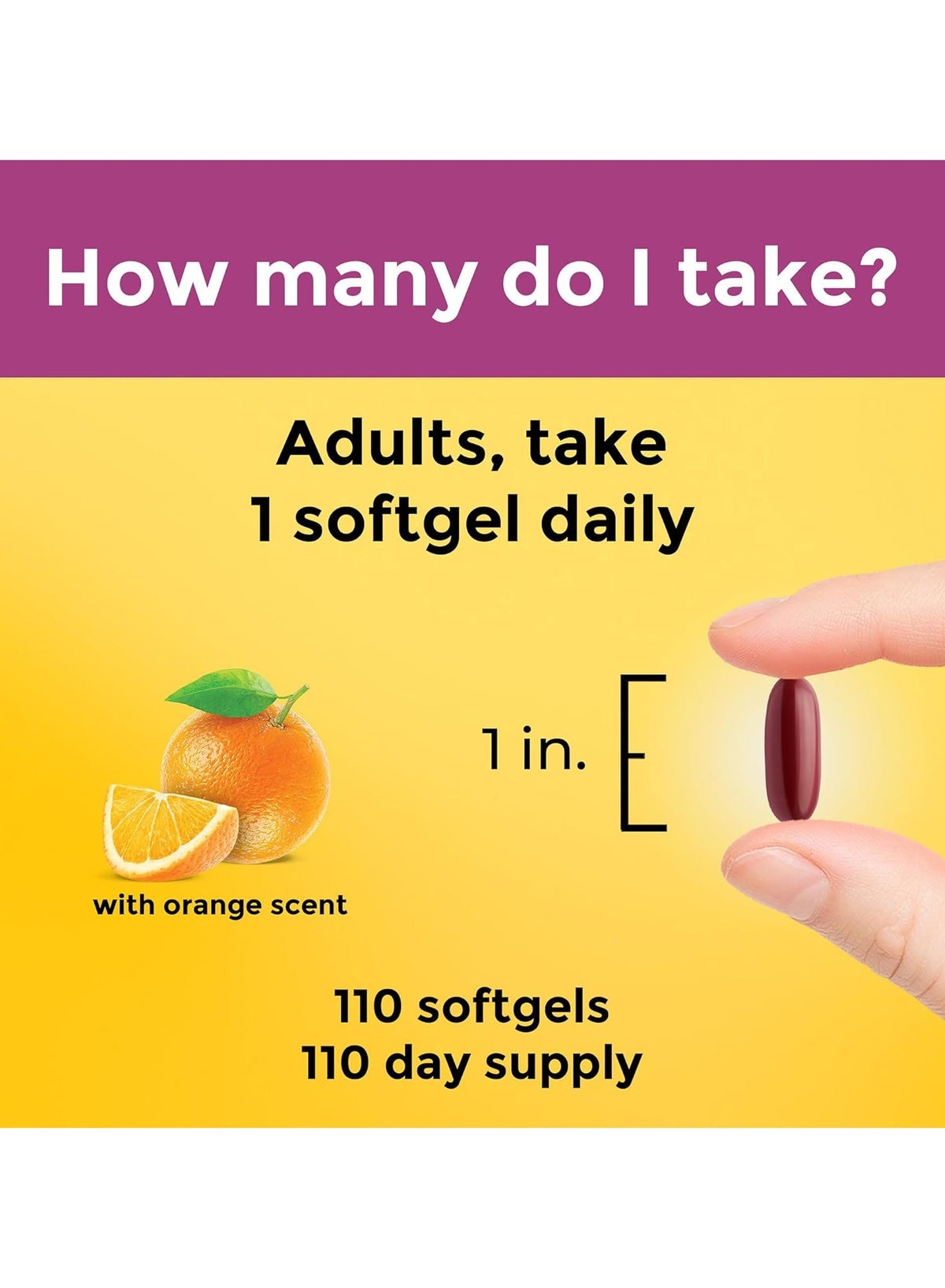 Prenatal with Folic Acid + DHA, 110 Softgels - Image 3