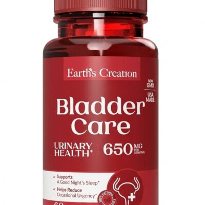 Bladder Care 650mg Urinary Tract Health, Incontinence Support & Bladder Comfort Formula