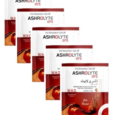 Oral Rehydration Salts Bp Ashrolyte Ors 21.8g (Pack Of 5)