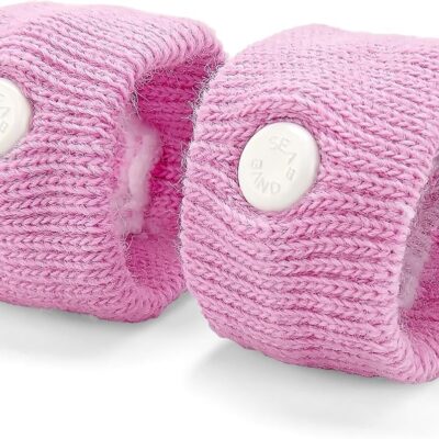 Sea-Band Anti-Nausea Acupressure Wristband for Motion & Morning Sickness - 1 Pair Pink