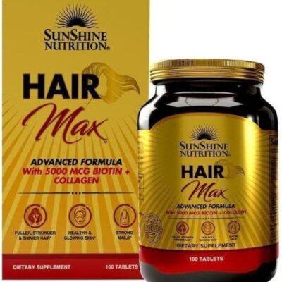 Hair Max Advanced Formula I Fuller, Stronger & Shinier Hair I 100 Tablets