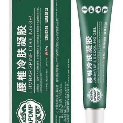 Lumbar Spine Cooling Gel 20g – Cold Compress Pain Relief Gel for Back & Muscle Soothing