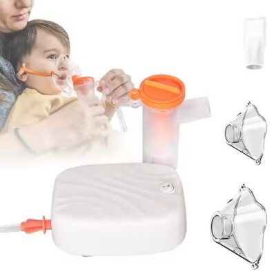 Compressor Nebulizer – Portable & Silent, Ultra-Fine Mist for Breathing Relief, German Technology