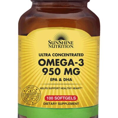 Omega-3 Dietary Supplement 100 Softgels