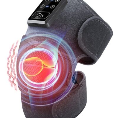 Electric Heating Therapy Knee Massager Shoulder Physiotherapy Leg Arthritis Elbow Joint Pain Relief Warm Knee Pad Brace Massage