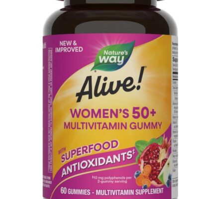 Alive Women's 50+ Multivitamin 60 Gummies Packaging May Vary