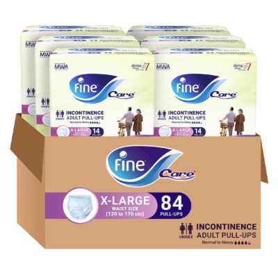 Care Incontinence Adult Pull Ups Unisex Pants 84 Diapers Xlarge Waist Size 130 170 Cm