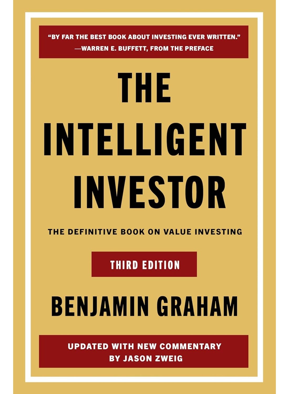 The Intelligent Investor, 3rd Ed. : The Definitive Book on Value Investing