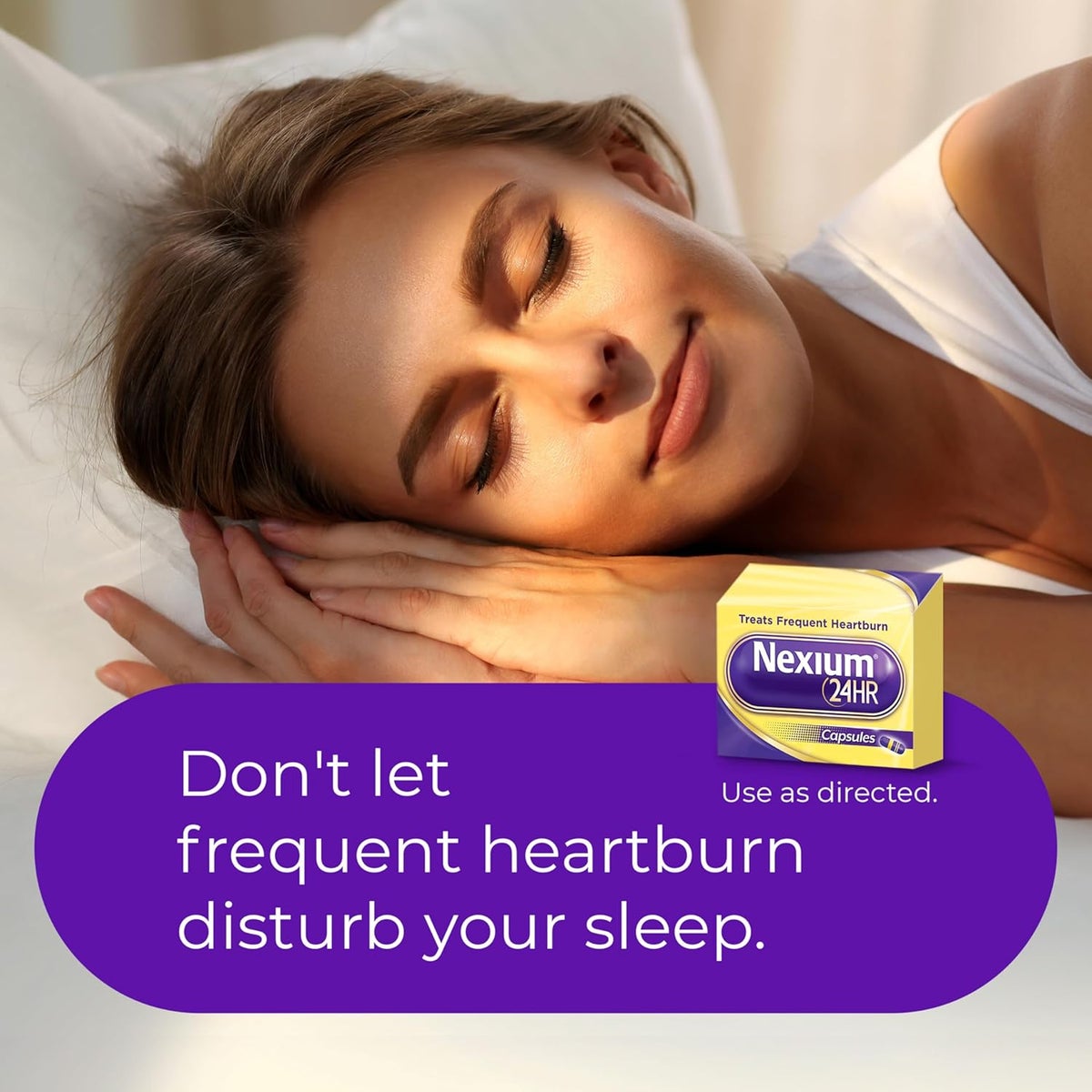 Nexium 24HR ClearMinis Acid Reducer Heartburn Relief Delayed Release Capsules for AllDay and AllNight Protection from Frequent Heartburn Heartburn Medicine with Esomeprazole Magnesium 42 Count - Image 6