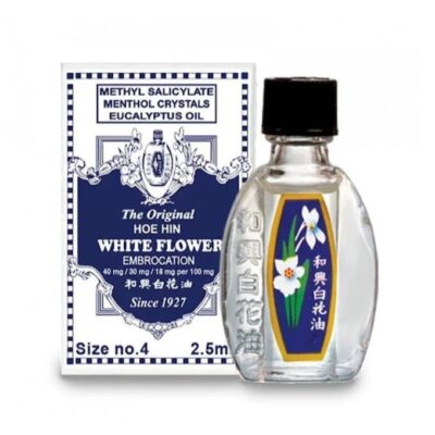 White Flower The Original HOE HIN Embrocation Oil – 2.5ml